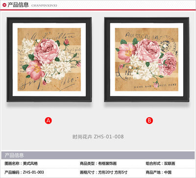 家居裝飾新風尚 ZSH-01-008花卉無框油畫，提升客廳美感與格調